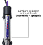 Calentador Sunny de 200w Para Pecera de 100 A 200 Lts