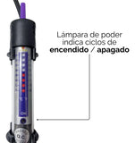 Calentador Sunny de 200w Para Pecera de 100 A 200 Lts