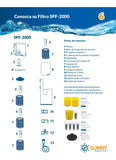 Filtro Interno Sunny de 250 a 330 Litros