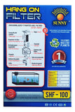 Filtro Cascada Shf 100 Sunny P/ Acuarios De Hasta 20 Litros