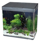 Acuario curvo negro Boyu MS-520 45 L