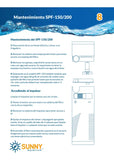 Filtro Interno Sunny | 40 a 70 Litros | Flujo De Agua Regulable | Recomendado Para Tortugueros y Oxigenar Peceras | Cabeza De Poder