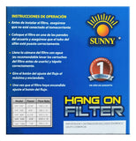 Filtro Cascada Shf 100 Sunny P/ Acuarios De Hasta 20 Litros