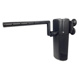 Filtro compacto con barra irrigadora 603, 604