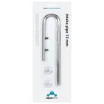 Intake pipe, tubo conector de acero inoxidable
