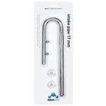Intake pipe, tubo conector de acero inoxidable