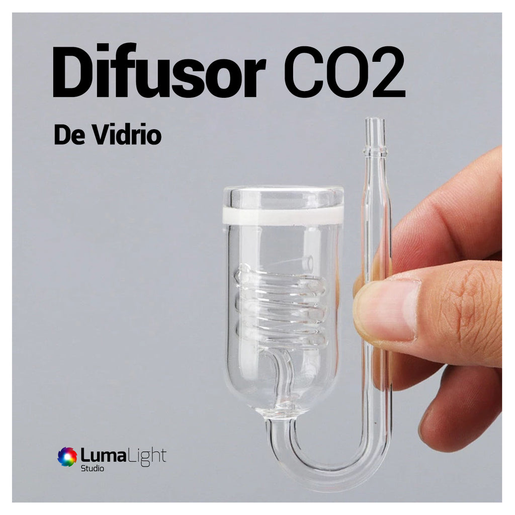 Difusor de vidrio para CO2 ISTA externo, elegante y seguro
